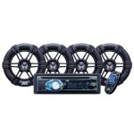 JVC CD Receiver with 2 pair of 6.5
