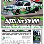 Free AR 5qts Green Earth Tech Synthetic Oil